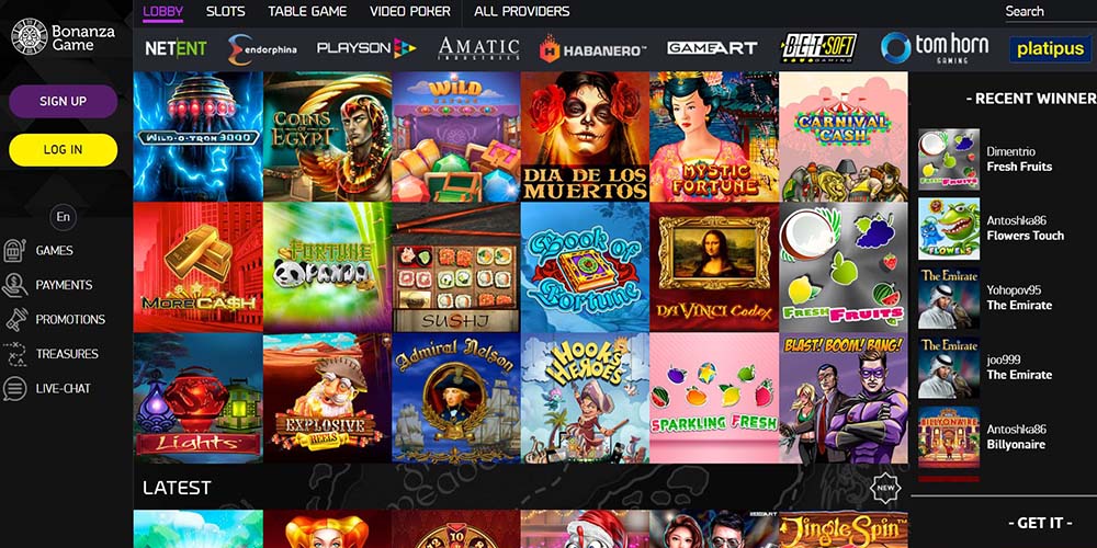 Odkryj Świat Gier w BonanzaGame Casino Odkryj Świat Gier w BonanzaGame Casino